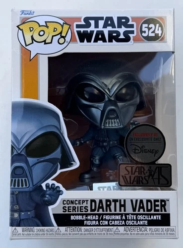 Funko Pop! Star Wars Darth Vader 524 Concept Series 45th Exclusive w/Protector