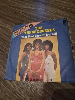 7 '' THE THREE DEGREES 'Take Good Care Of Yourself' Philly Records von 1975 im BC