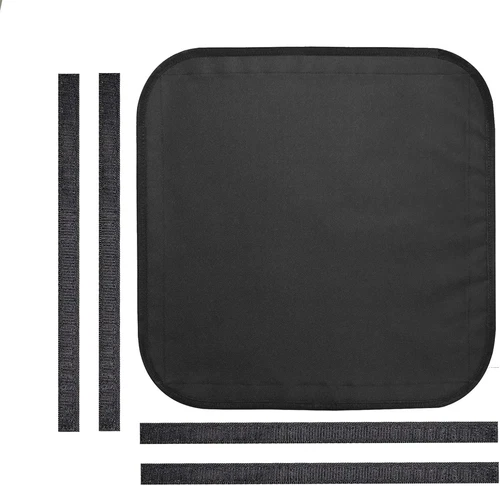 16.5"*16.5"-RV Roof Vent Skylight Insulator Cover, RV Shade Sun Black 