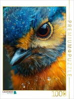 Calvendo Puzzle Blue Tit | 1000 Pieces, Finished Size 25.2 × 18.9 In (64 × 48 Cm