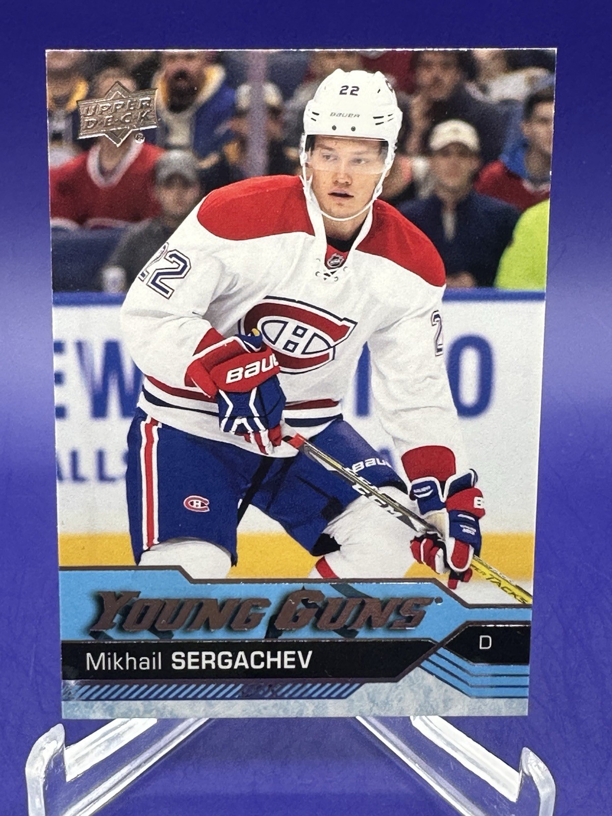 MIKHAIL SERGACHEV 2016-17 Upper Deck Young Guns ROOKIE #236 - NM/MT - Montreal