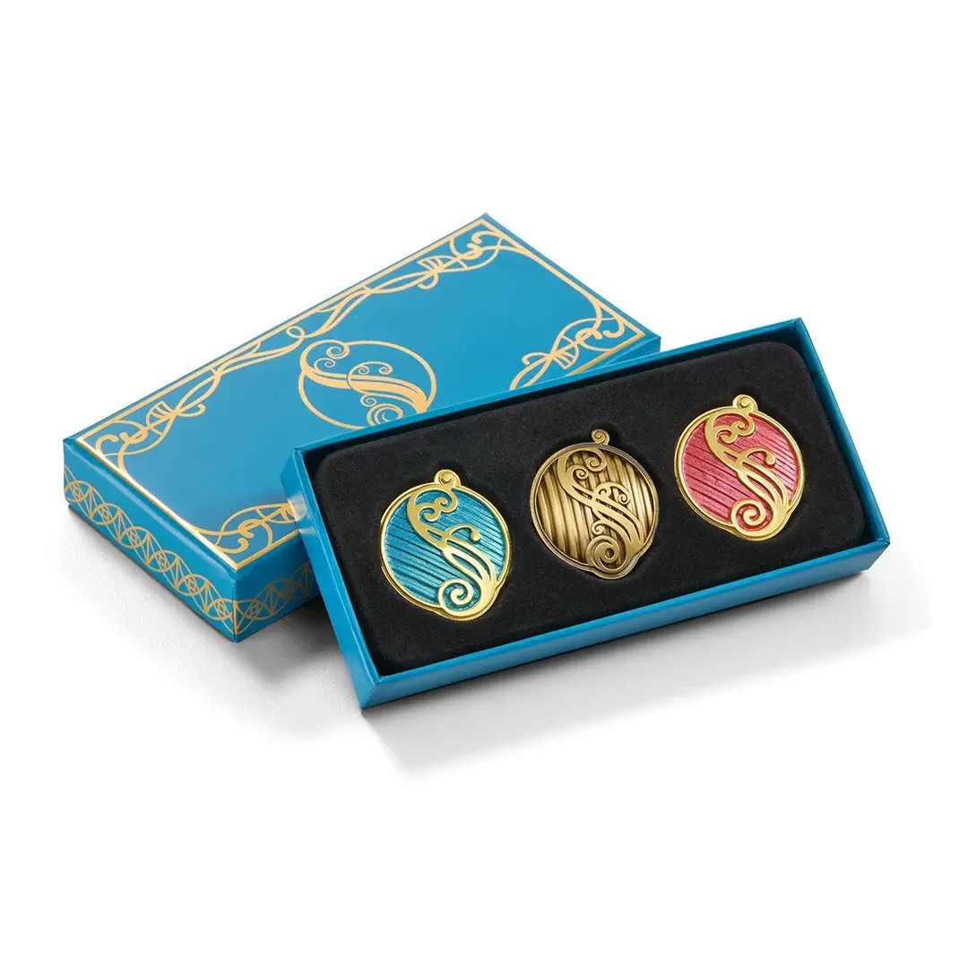 Set de 3 pins Shiz Wicked Noble Collection de haute qualité finitions or et émail