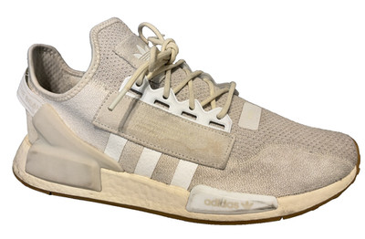 Adidas NMD Size 11.5 M Men's Athletic Shoes/Sneakers, Slip On with Laces Beige