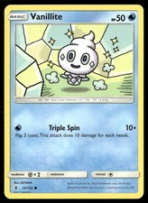 2017 Sole e Luna - Guardiani Rising Vanillite Basic/Common #33