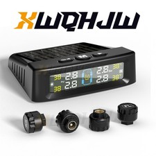 Universal Tpms Wireless Solar Tire Pressure Monitoring System 4 External Sensors Universal Tpms Wireless Solar Tire Pressure Monitoring System 4 External Sensors