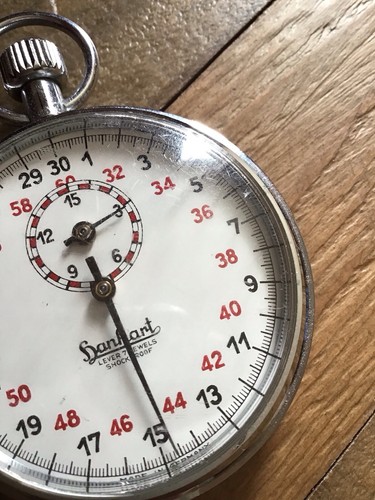 Vintage HANHART Stopwatch - Hanhart Rally Timer Sports Stopwatch - VGC - Picture 6 of 15