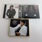 Michael Jackson Special Edition Thriller Off The Wall CD Lot Bad Regular