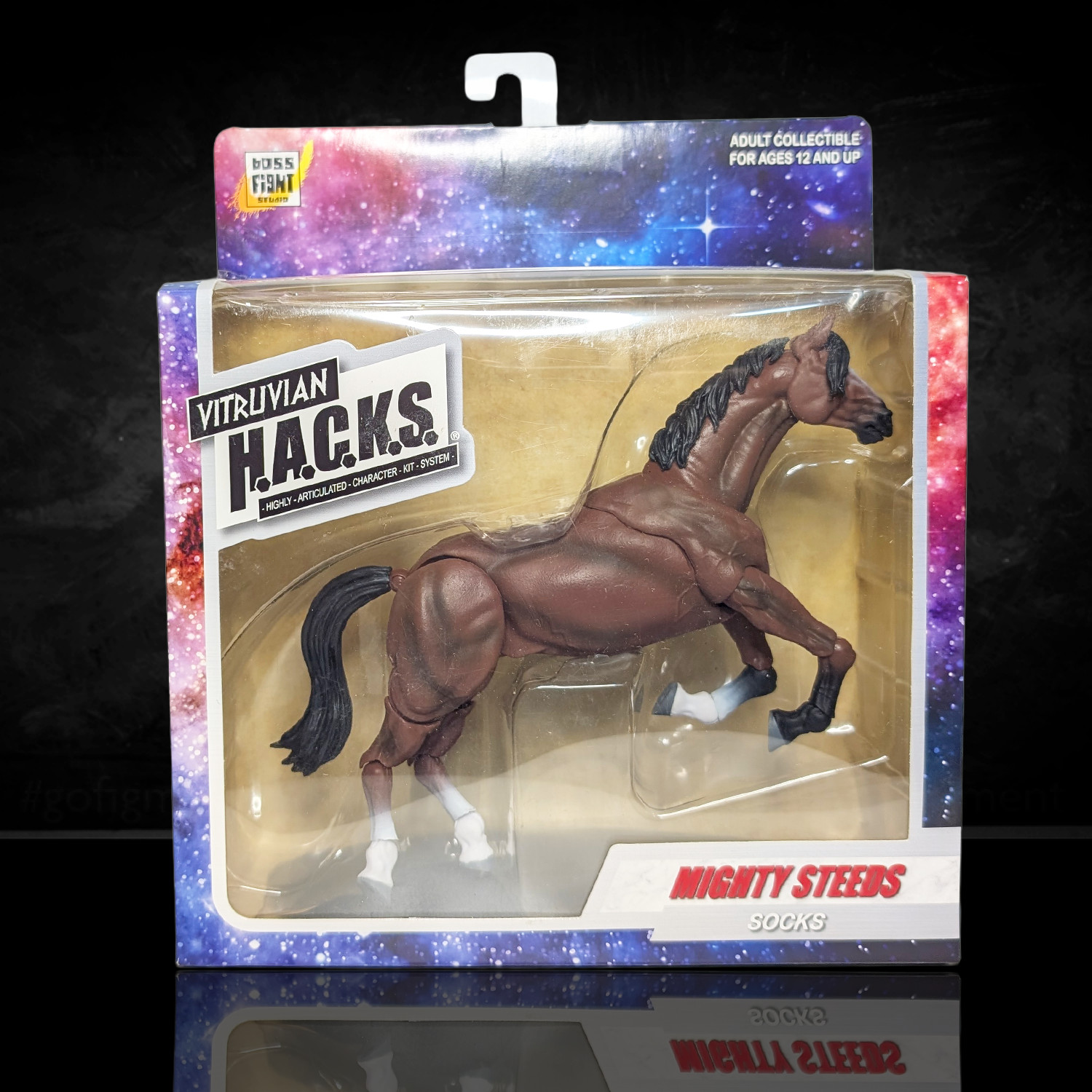 Mighty Steeds Socks the Horse 1:18 Scale Vitruvian HACKS Com