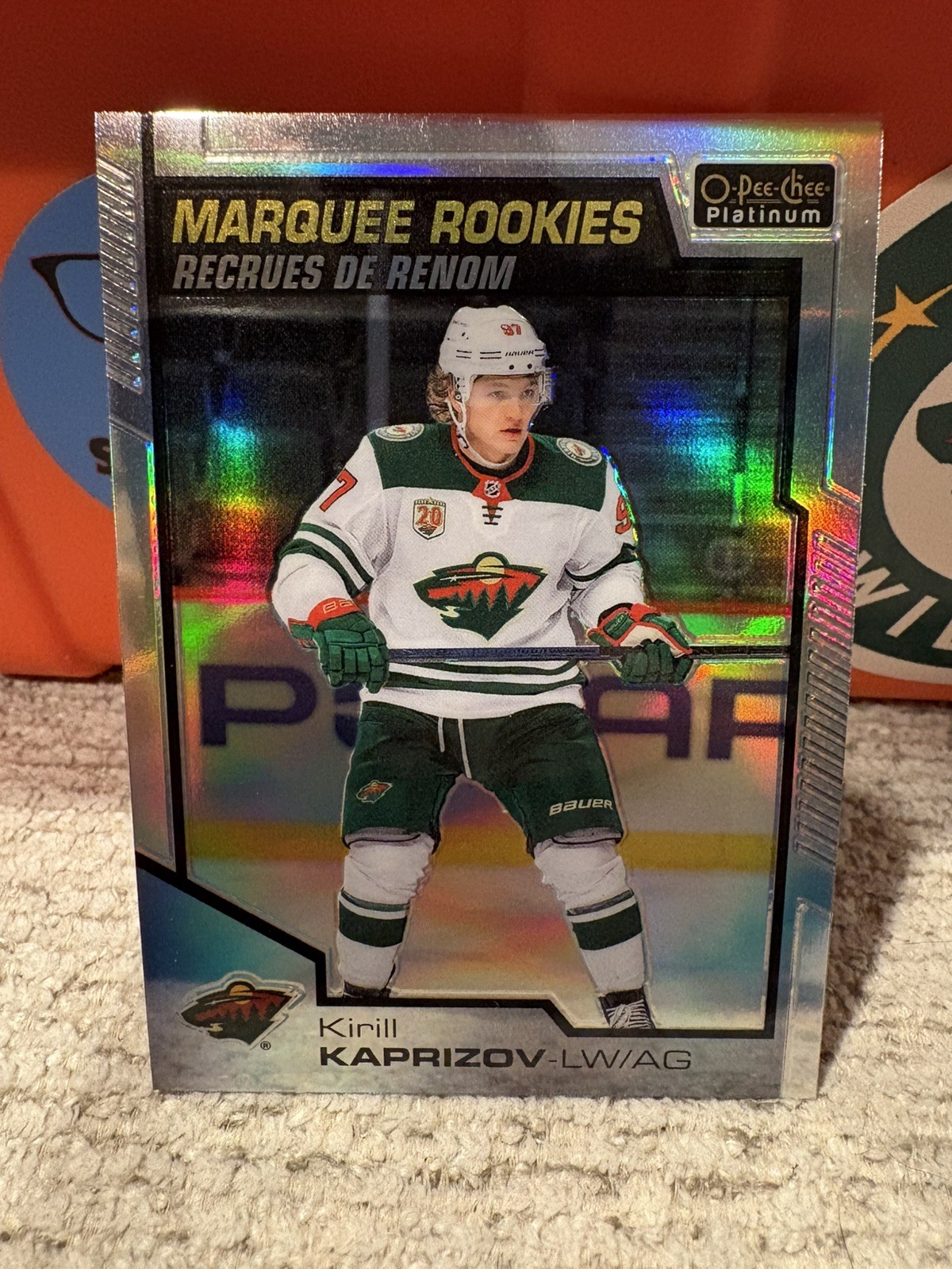 2020 O-Pee-Chee Platinum Marquee Rookies Rainbow Kirill Kaprizov #200 Rookie RC