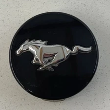 15-26 Ford Mustang Wheel Center Cap Rim Hubcap Black FR3C-1A096-AC Factory OEM