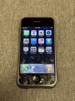 Apple iPhone 1. Generation 2G 8GB A1203 2007 Vintage Rarität IOS 1.0 RAR!!