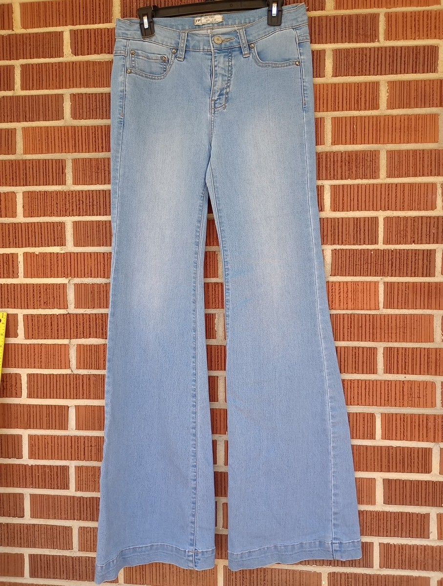 とん Free People Women's 27 Flare Jeans 61855-16515125 Blue Bell Bottom