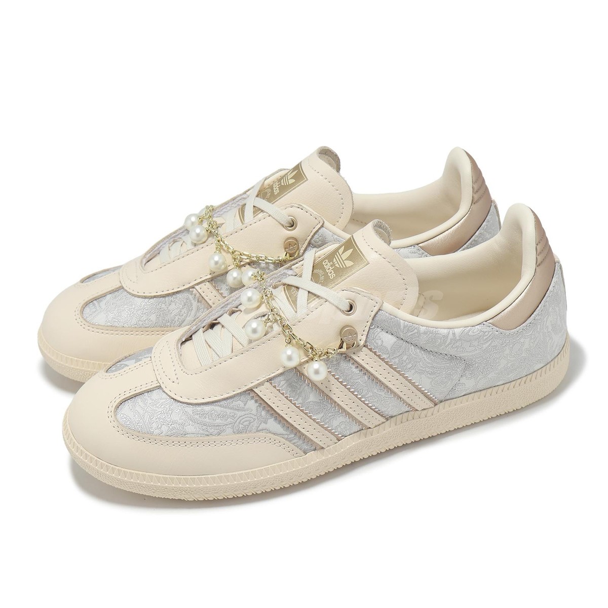 adidas Originals Samba OG W Pearl Wonder White Gold Silver Women