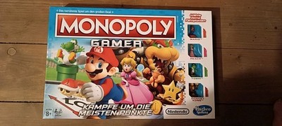 Hasbro Gaming Monopoly Gamer Brettspiel Super Mario, ab 8, 2 Spieler, B6446