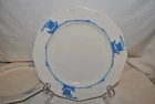 2 Rookwood Blue & White Ships Salad Dessert Plates & 1 Bread Plate