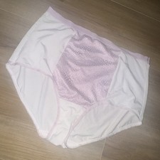 VTG Warner's White Lavender Blissful Hipster Brief Tummy Control Panty