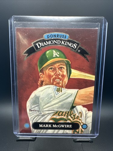 Mark McGwire #DK-18 1993 Donruss Diamond Kings card