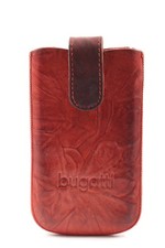 BUGATTI Custodia per cellulare Donna Borsa rosso stile casual