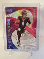 2020 Illusions Football, Astounding - Joe Burrow, RC, Pink /399, #A1, (mar4#7)