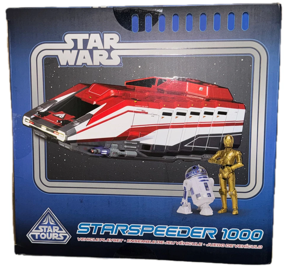 Star Wars Star Tours Limited Edition StarSpeeder 1000 Vehicle Play Set D23 2025 - Image 3 of 4