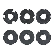 60010 Optional Sowing Plate Set For EarthWay 1001-B Percision Plates 6pcs Black