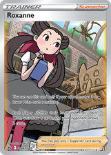 Roxanne GG66 Crown Zenith Galarian Gallery Full Art Ultra Rare NM Pokemon TCG on eBay