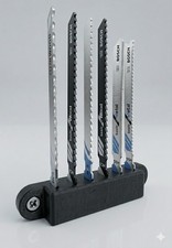 Dewalt Bosch Jigsaw Blade Wall Mounted Storage Holder for Garage, Workshop, Van