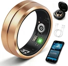 Smart Health Ring 2.0 for Women Men Slim Scratch & Fingerprint Resistant size 8