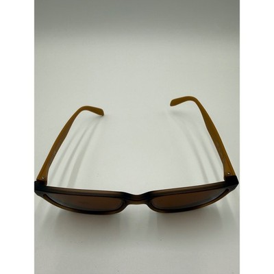 Calvin Klein Sunglasses Unisex OS Brown Excellent Matte Rectangular 4288S 210