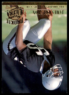 1994 Ultra James Folston RC Los Angeles Raiders #150