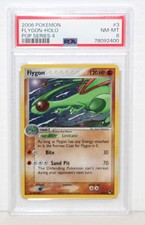 2006 Pokemon Flygon Cosmos Holo #3 POP Series 4 Promo PSA Graded 8 NM-Mint