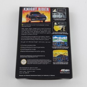 Nintendo NES Spiel: Knight Rider - OVP CIB Komplett (PAL-B EEC)