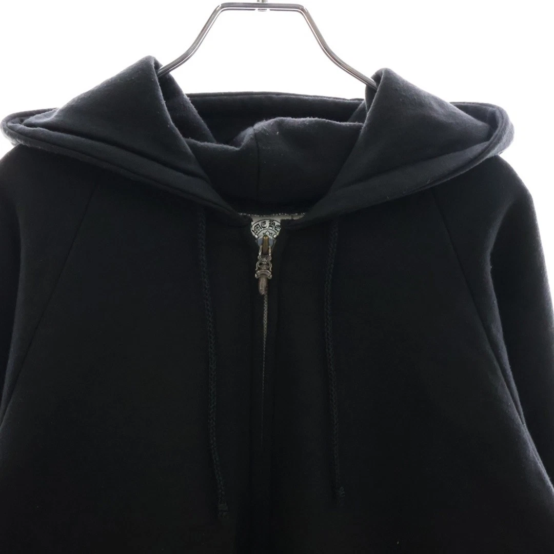 Felpa con cappuccio foderata termica Chrome Hearts Oldger Dag zipmpa stampatta etichettato scorr