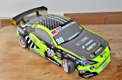 HPI Racing E10 Drifting Michelle Abbata GRRRacing Touring Car 1:10 Scale 4WD IOB