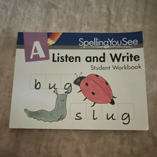 Spelling You See Listen and Write Student Wor...