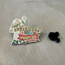 Disney Pin 13910: WDW Toy Story Buzz Once Upon A Toy Opening Day 2002 LE