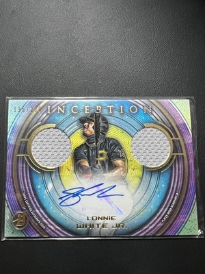 2022 Bowman Inception #IADR-LW Lonnie White Jr. Autograph Dual Relics /200