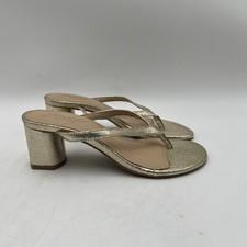 Women  s Jewel Badgley Mischka Bravery Sandals Gold Size 5.5
