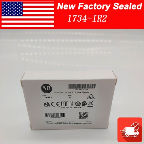 AB 1734-IR2 SER C POINT I/O 2 Point RTD Input Module 1734IR2 New Factory Sealed