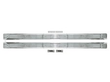 1966 Fairlane Step Plates 2-door Sill Scuff Falcon Comet Lh Rh Set New