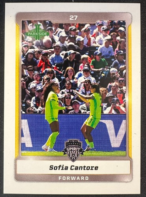 #ad SOFIA CANTORE 2025 PARKSIDE NWSL VOLUME 2 SHORT PRINT IMAGE VARIATION SP #SP 316 $29.99