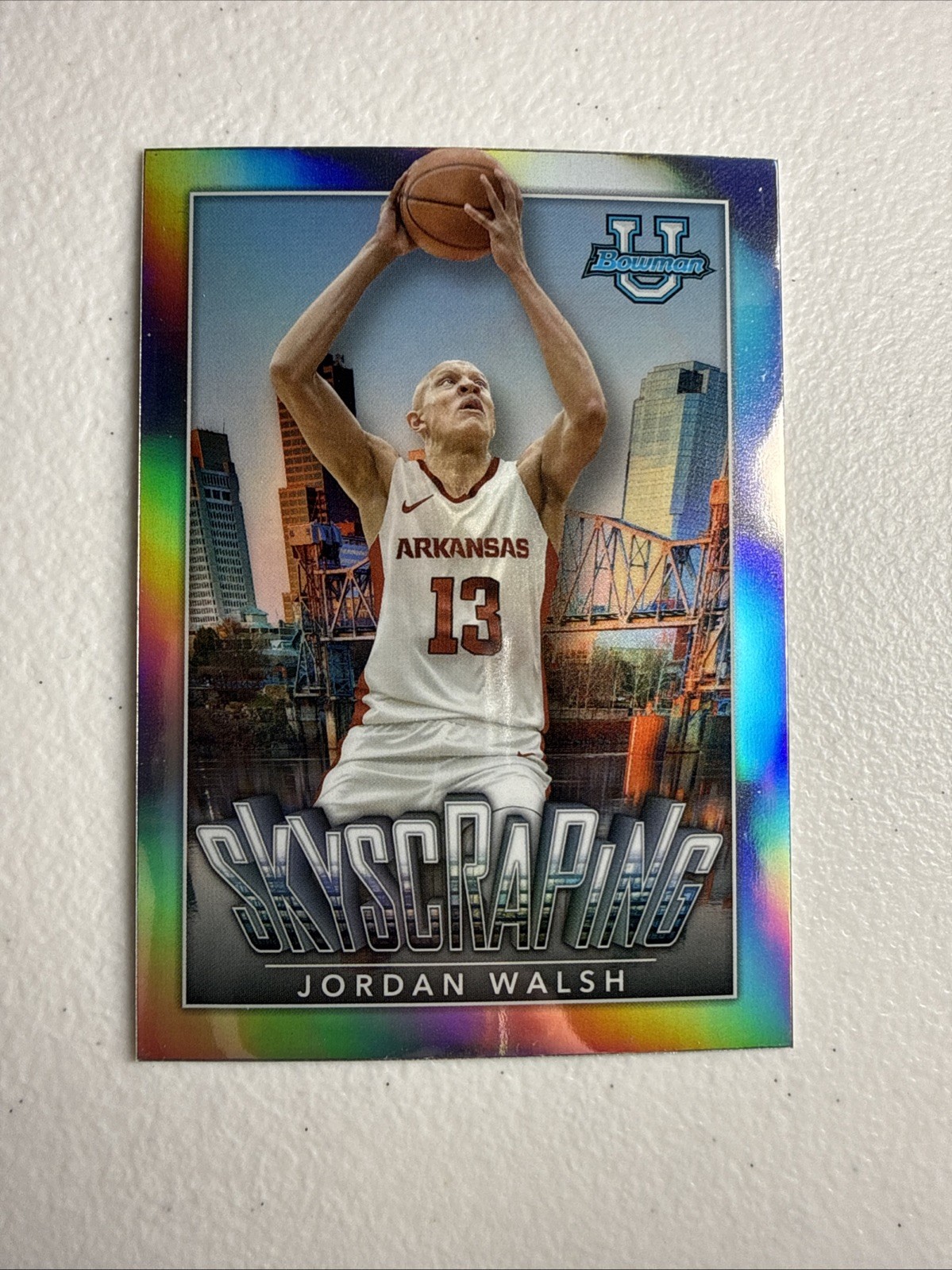 2022-23 Bowman University Chrome - Skyscraping Jordan Walsh #S-3 (RC)