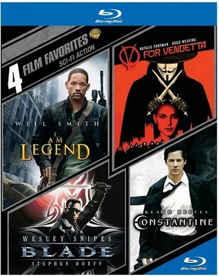 4 Film Favorites Sci-Fi Action Blu-ray NEW