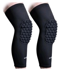 Basketball Knee Pad for Youth, Compression Anti-slip Knee Sleeve Size M 10-13 