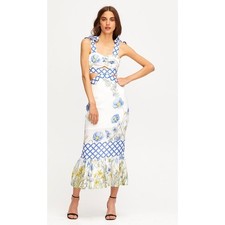 Alice McCall 2 Flower Girl Dress White blue