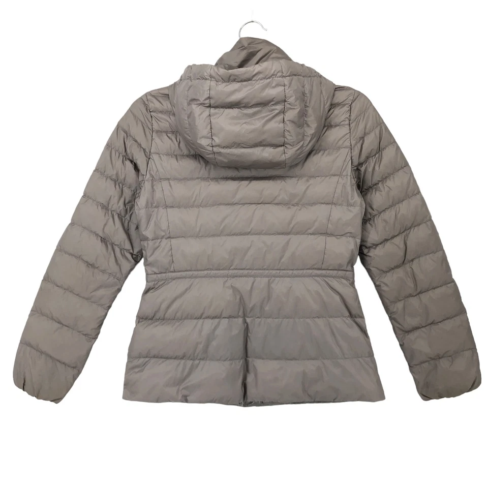 MASSIMO DUTTI Women Hooded Down Jacket Coat Size S - Image 3 of 4