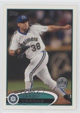 2012 Topps Seattle Mariners 35th Anniversary Jason Vargas #SEA6 1z4