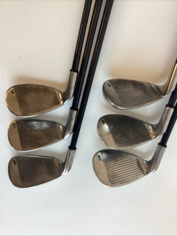 Juego de varillas de grafito Turbo Power Steel Plus XL-4 6-PW, SW Lite Flex Senior Foto 4 de 4