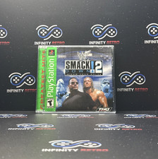 WWF SmackDown! 2: Know Your Role Sony Playstation 1 PS1 CIB Refurbished & Tested