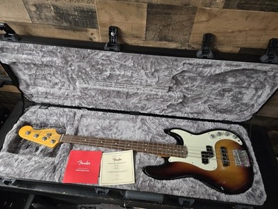 2020 Fender American Ultra Precision 4  USA Electric Bass Guitar W/ Ohsc 